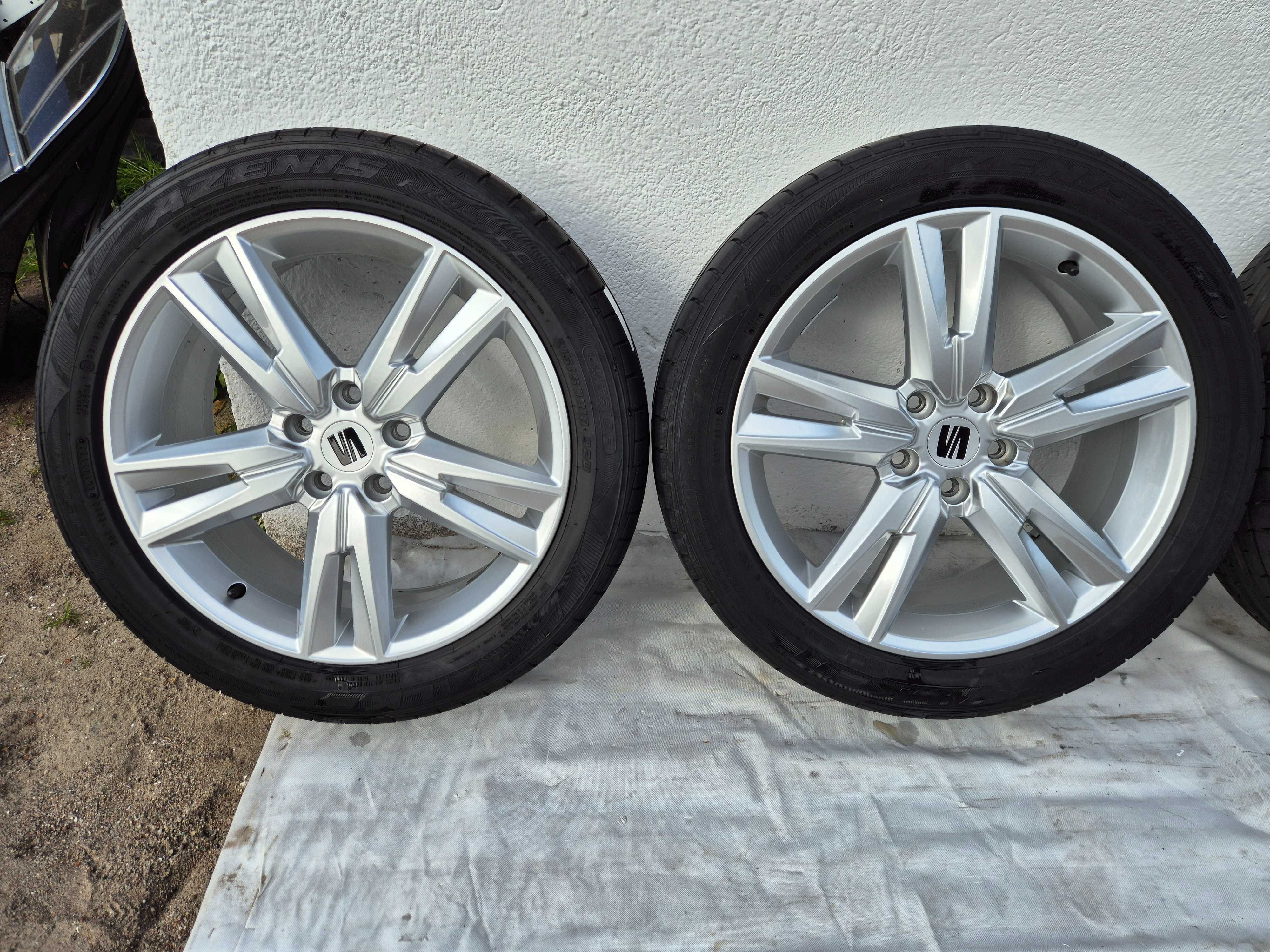 Komplet Kół Koła Felgi 18" Cali 5x112 ET45 LATO Seat Ateca Altea Orygi