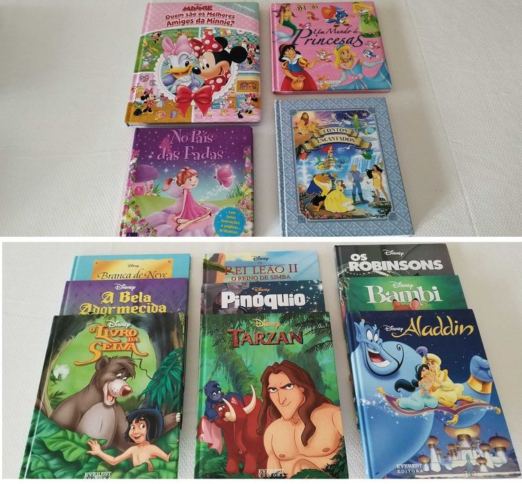 Livros infantis Vários Venda por atado ou unidade