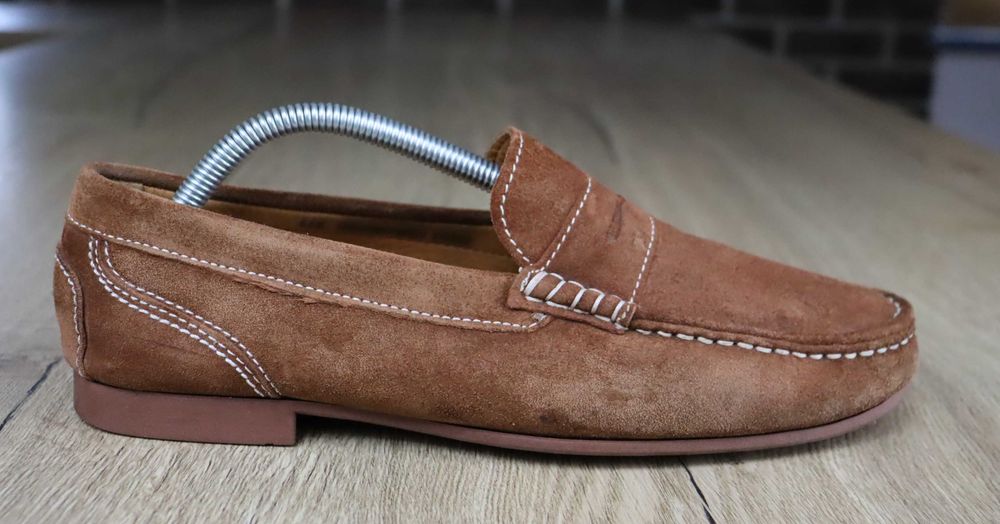 Sebago Trenton Penny skórzane męskie mokasyny 42 ( 27,5 cm)