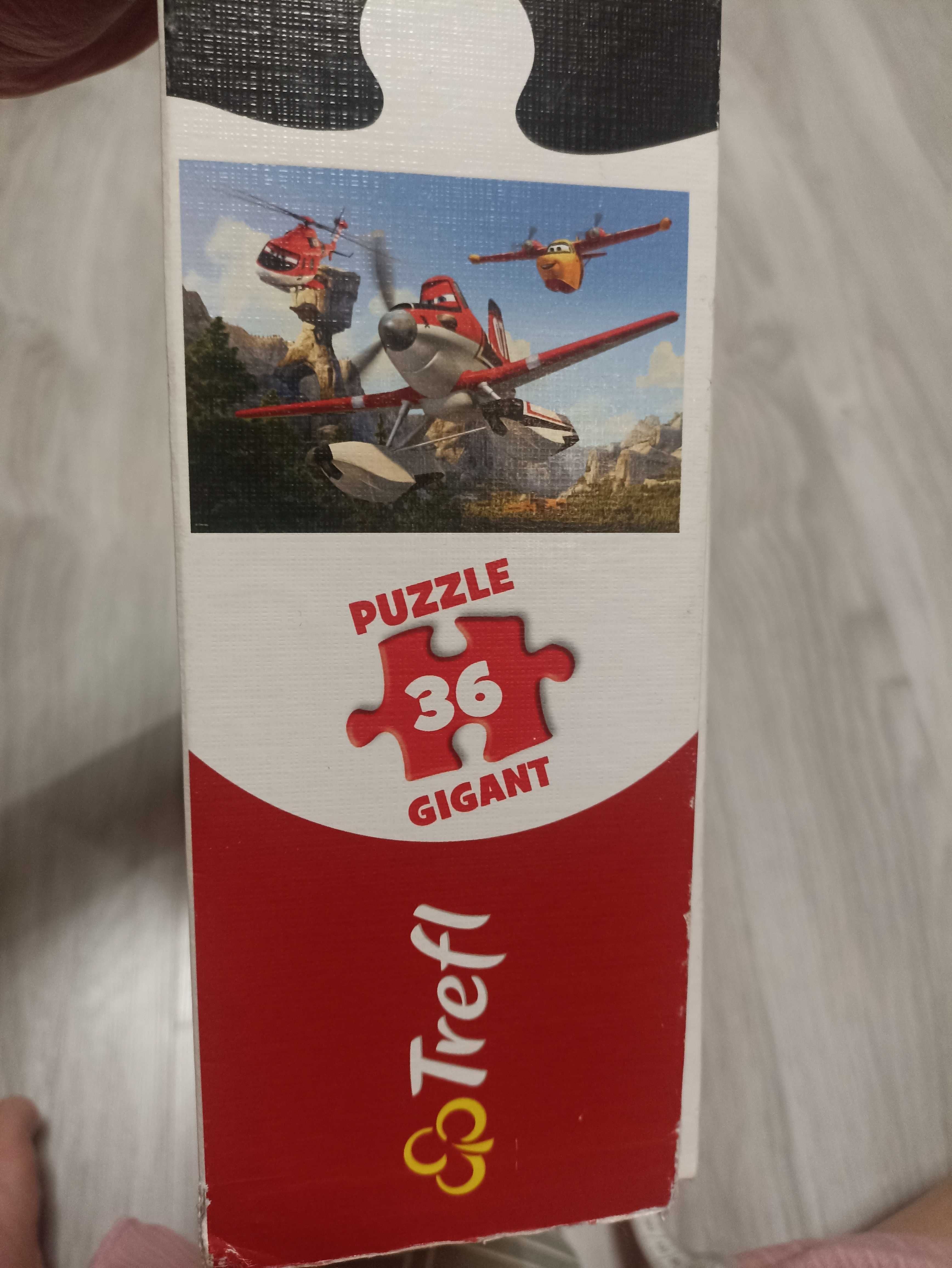 Puzzle trefl gigant 36el. Samoloty 3+