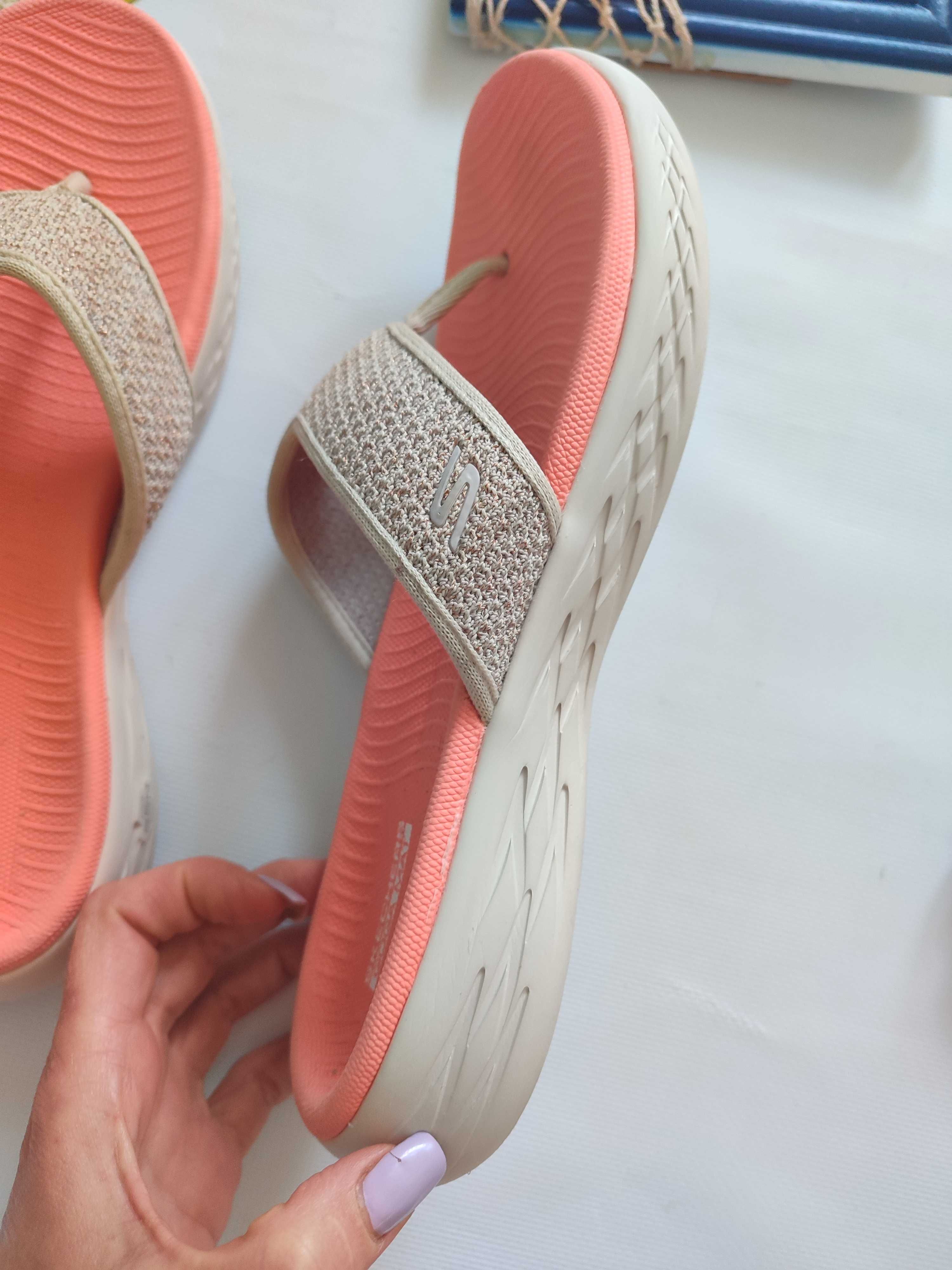 Skechers On Go 600 шлепки шлепанцы шльопкi