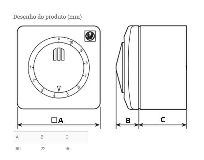 Exhaustor CDB : Regulador Velocidade Saliente REB-1N S&P