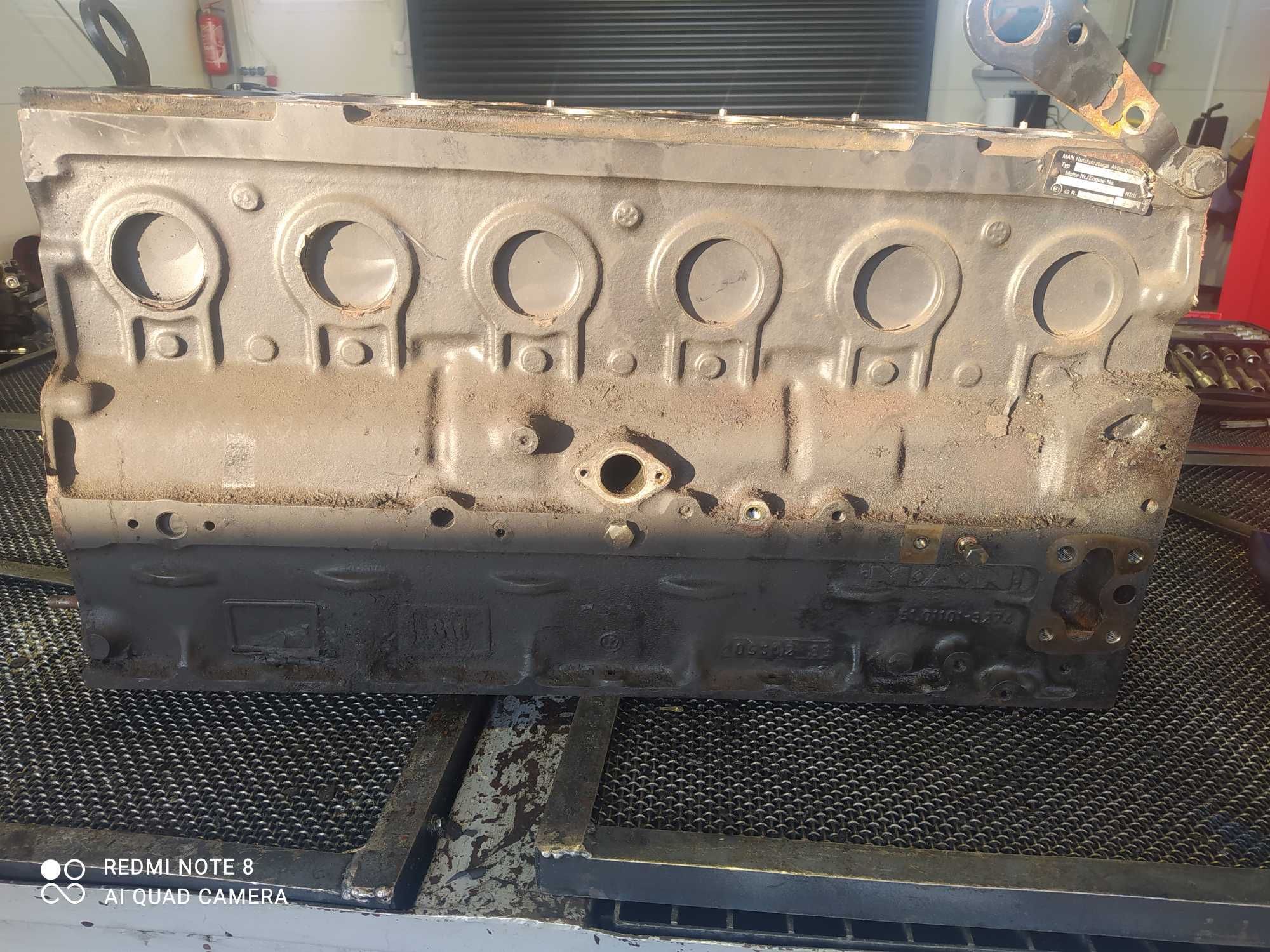 Man 8.150 G90 D0826 Fendt blok silnika