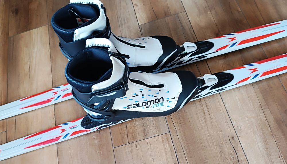 Madshus RedLine skate + Salomon RS8 nowy komplet do łyżwy