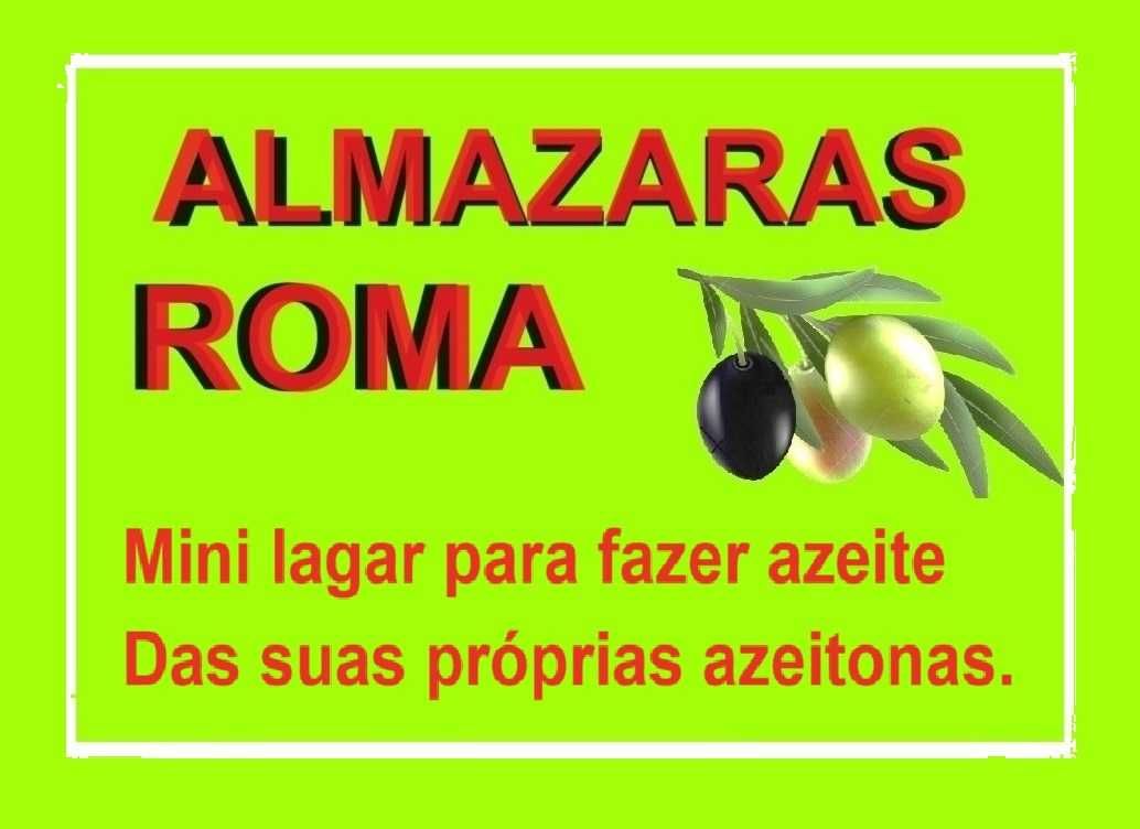 Moinho para fazer azeite de azeitona.