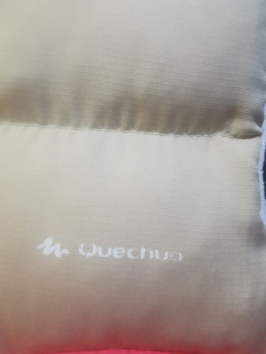 Bezrękawnik z kapturem ciepły gruby 98-104