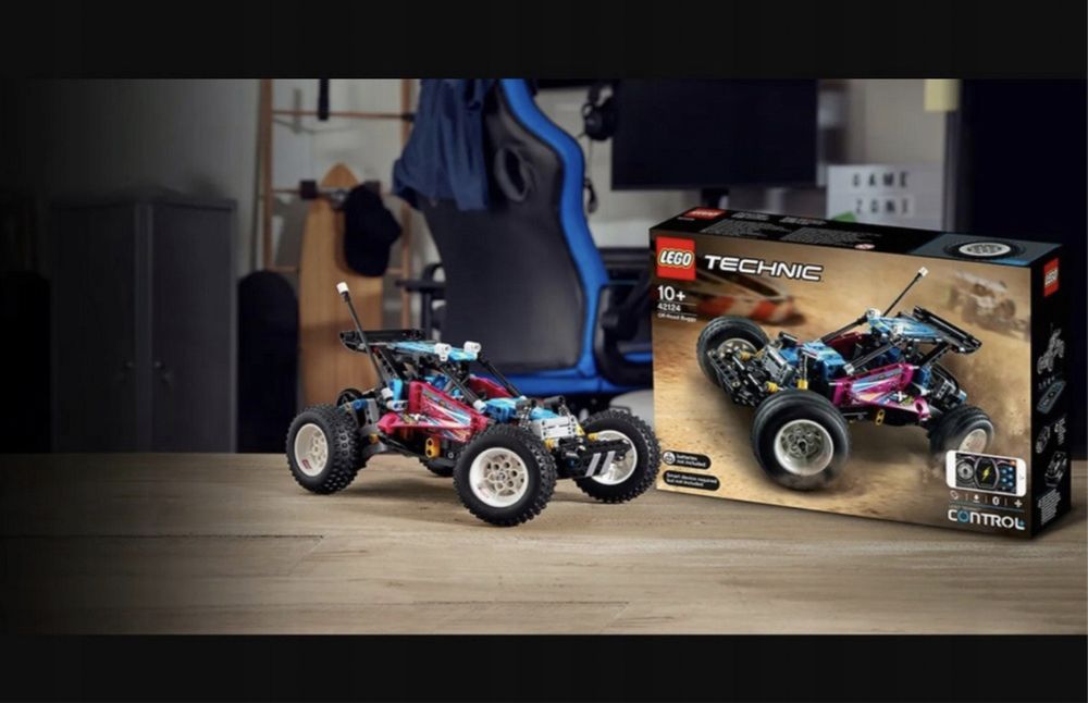 Новий LEGO Technic 42124 позашляховий баггі (радіокерований)! New!