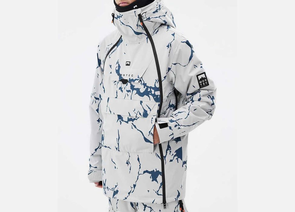 Куртка лыжная мужская Montec Doom Snowboard Jacket Men Ice / S размер