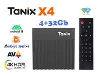 Tanix X4 4/32 Смарт приставка Smart TV Box Android 11 [НАСТРОЙКА]