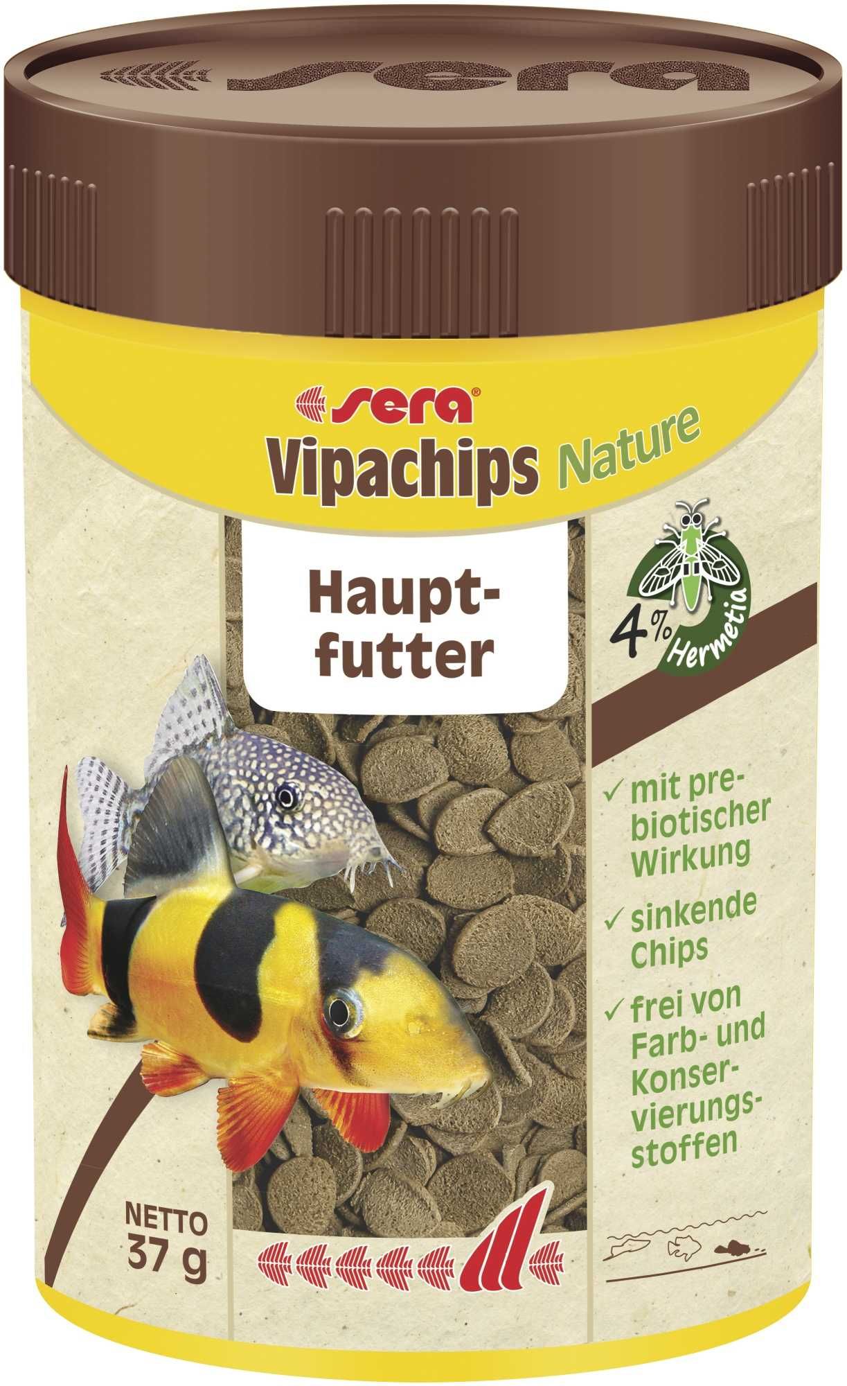 sera Vipachips Nature - Comida para peixe