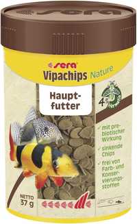sera Vipachips Nature - Comida para peixe