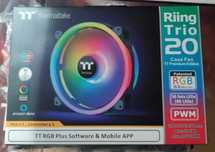 2x Wentylator Thermaltake Riing Trio 20 RGB TT Premium 200 mm