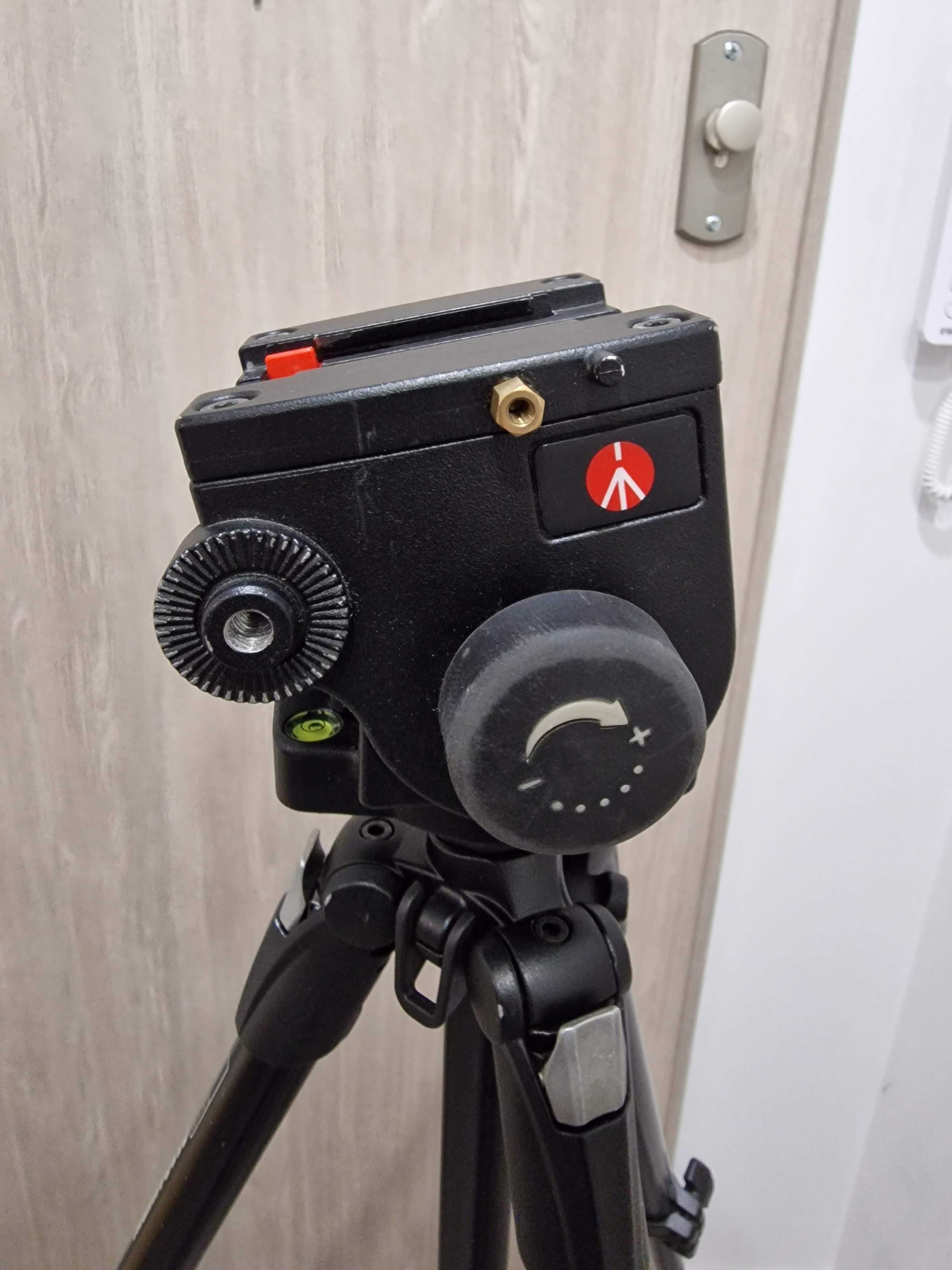 Statyw mały Manfrotto jak Befree 190XDB + 501 na wycieczki