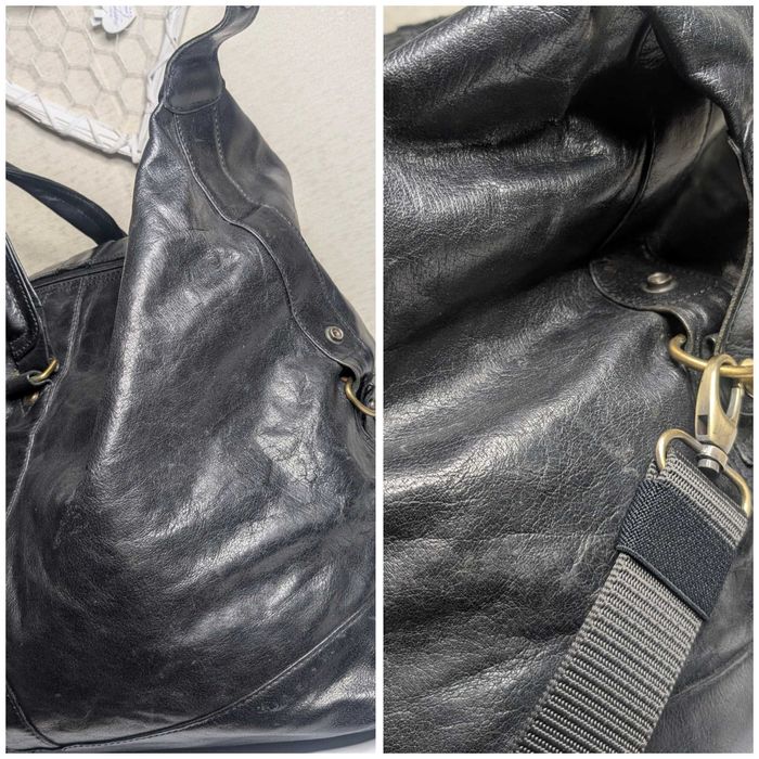 Сумка чоловіча велика ASHWOOD. Натуральна шкіра.