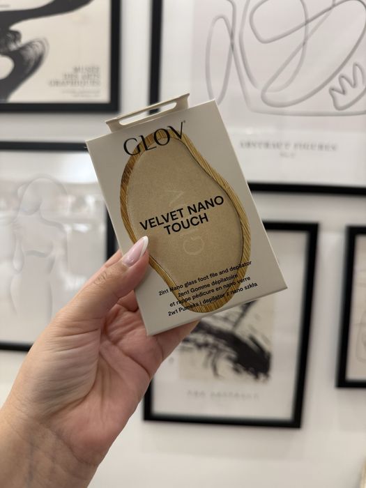 Pumeks i depilator z nano szkła 2w1 Velvet Nano Touch