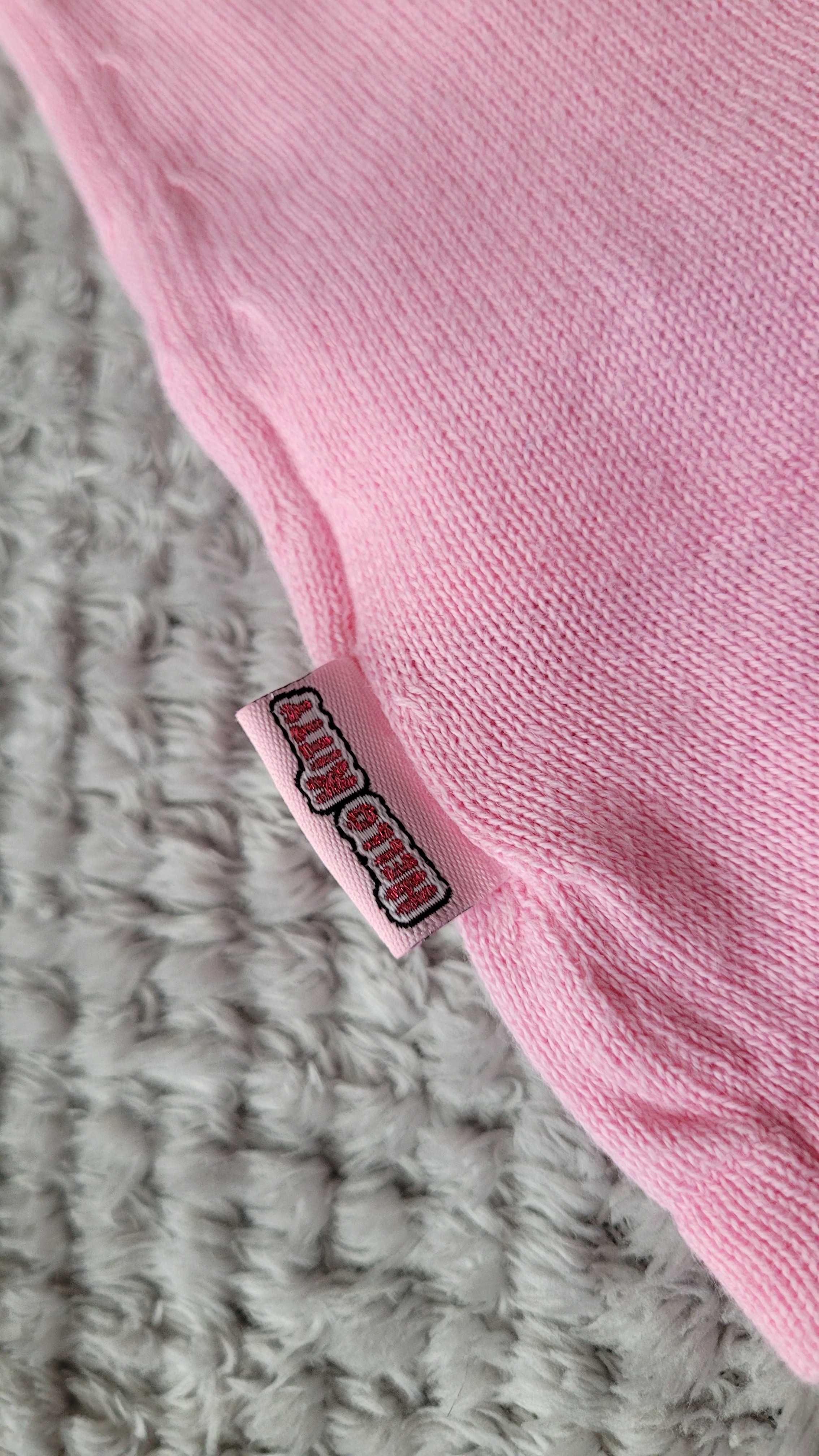 Różowa tunika / sukienka z krótkim rękawem, Hello Kitty, 74, H&M