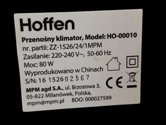 Klimator Hoffen JDAC66R 60 W