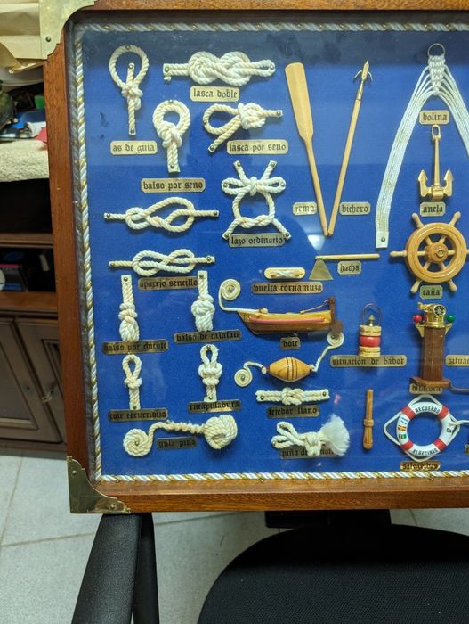 Quadro nós de marinheiro