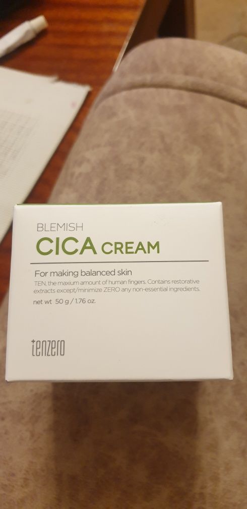 Blemish Cica cream Tenzero крем з центеллою
