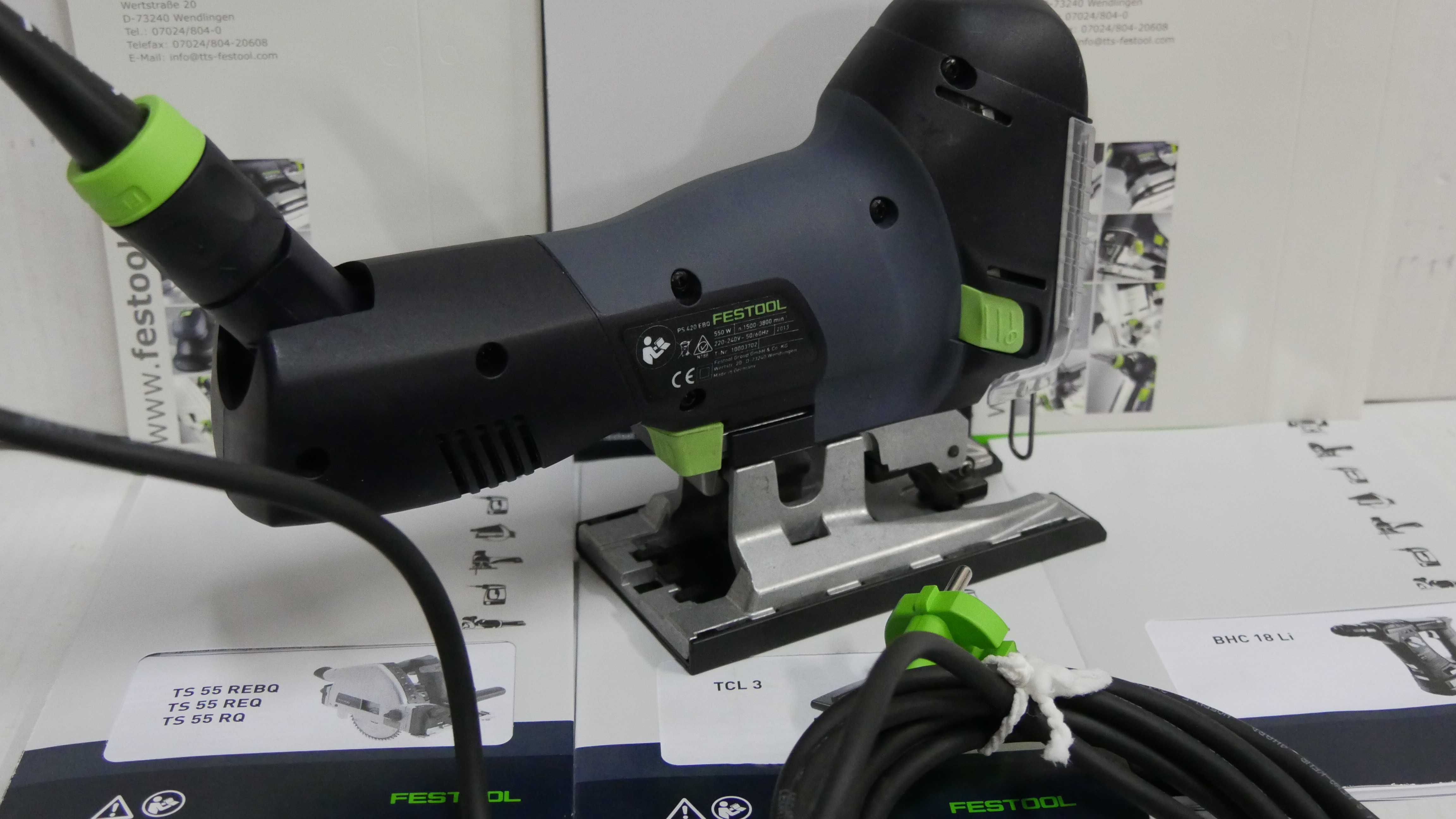Wyrzynarka FESTOOL PS 420 EBQ-PLUS kabel 4m protool
