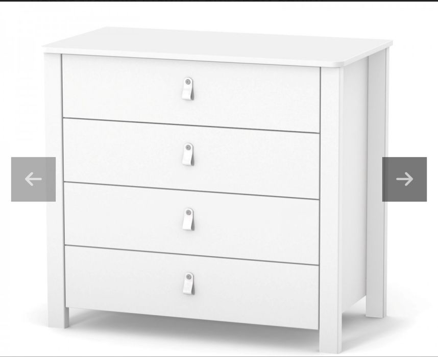 Комод дитячий білий