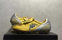 Kappa Men Yellow Silver Gara Soccer Cleats EU42 UK8 (Копи каппа 42)