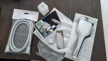 Bateria wannowa prysznicowa Omnires Parma chrom zestaw podtynkowy nowy