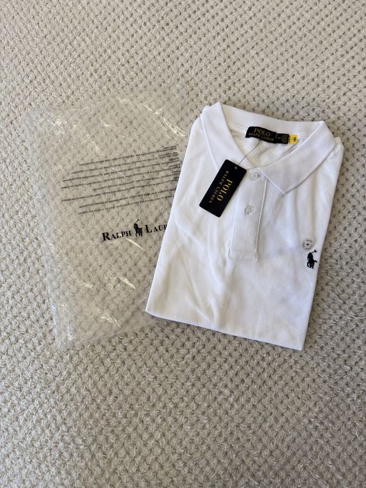 Polo Białe Męskie Polo Ralph Lauren S-2XL