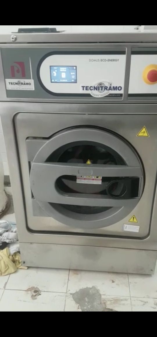 Máquina de lavar roupa industrial 20kg lares e hospitais