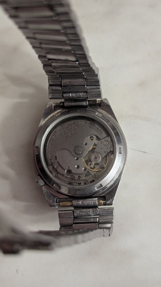 Часы Citizen automatic, годинник сітізен прозора кришка Японія