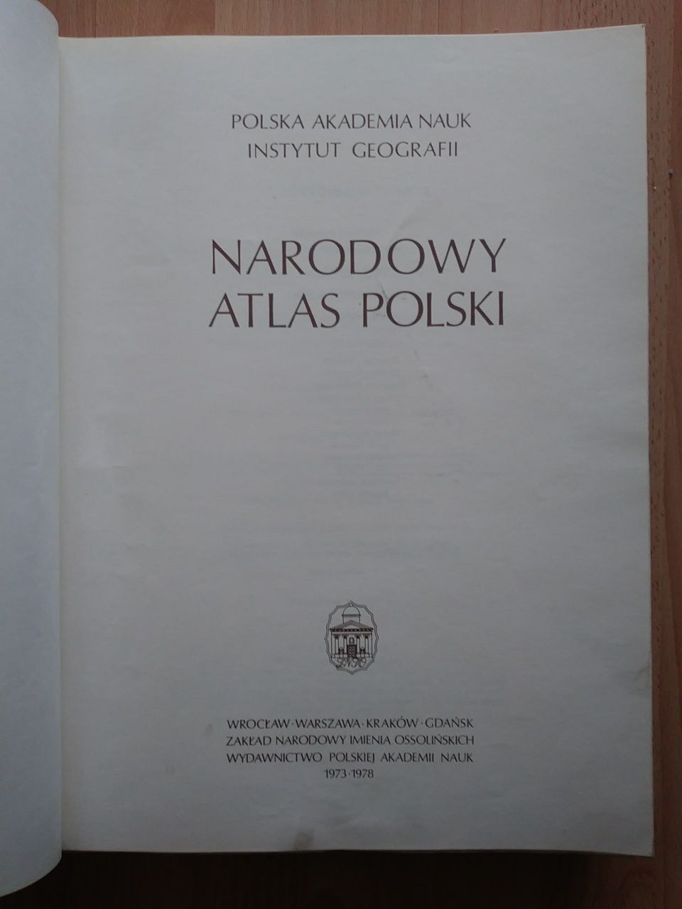 OKAZJA!!! Narodowy Atlas Polski