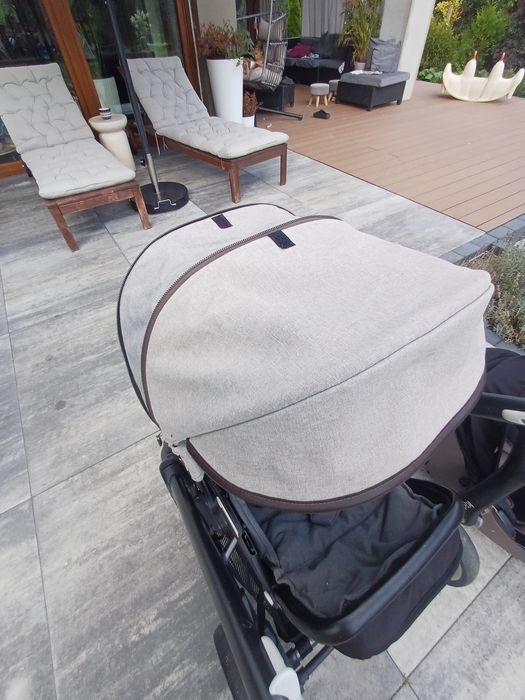 Zestaw Mutsy Evo + fotelik Kiddy izofix + gondola i spacerówka
