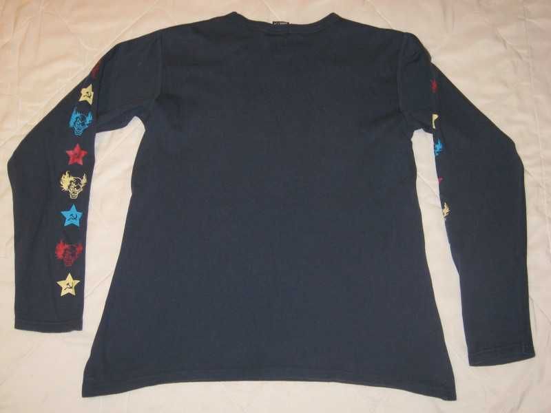 T-shirt długi rękaw klaun sierp i młot Związek Radziecki ZSRR cccp