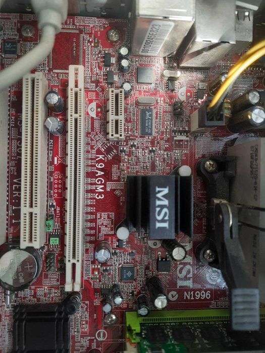 Системный блок MSI K9AGM3-F + процессор