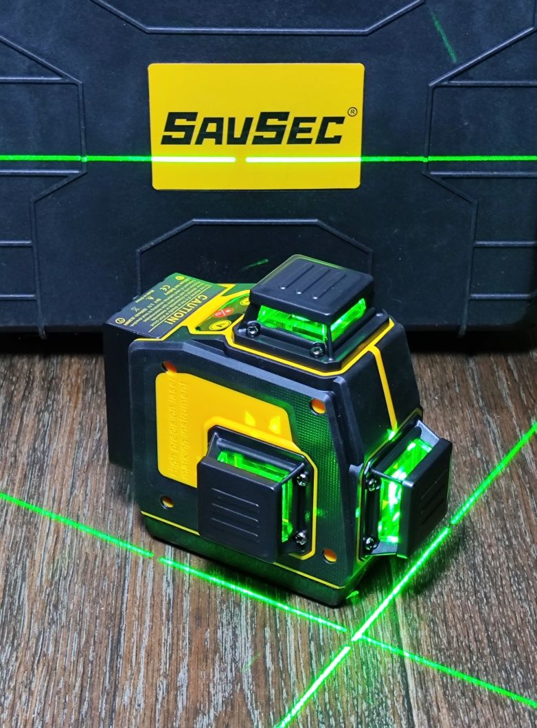 Лазерний нівелір SavSec 3D 12 лінії Y03CG