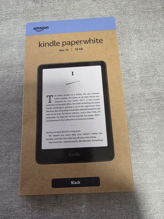 Kindle Paperwhite. 2025. 12 покол. 16Гб. Новий. Чорний. Гарантія