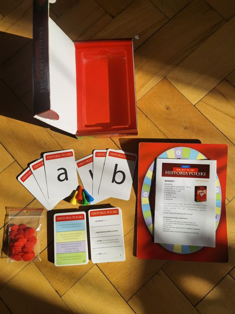 Gra planszowa edukacyjna Historia Polski
