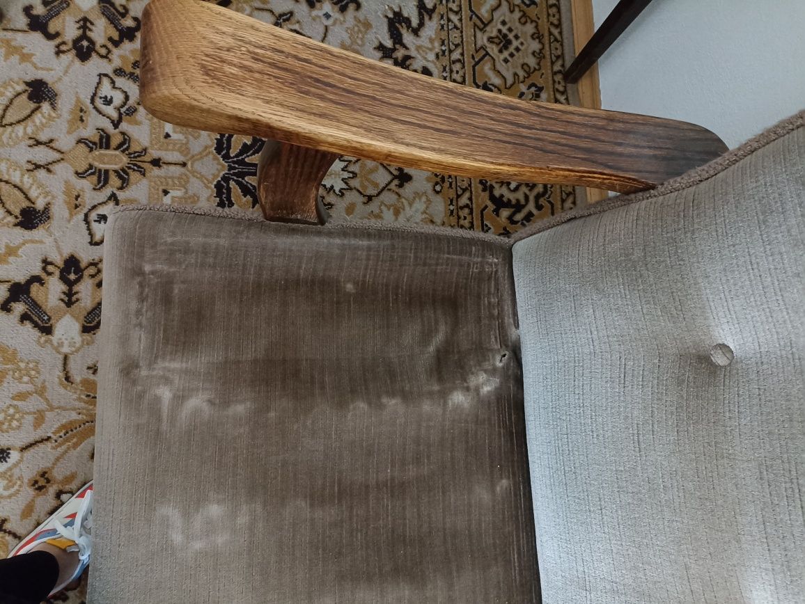 Sofa drewniana 2 osobowa