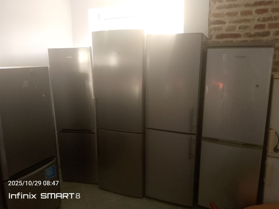 Lodówki od roku do 5 lat od 82-205 cm wysokość. Transport