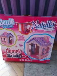 Domek dla lalek puzzle piankowe Natalia