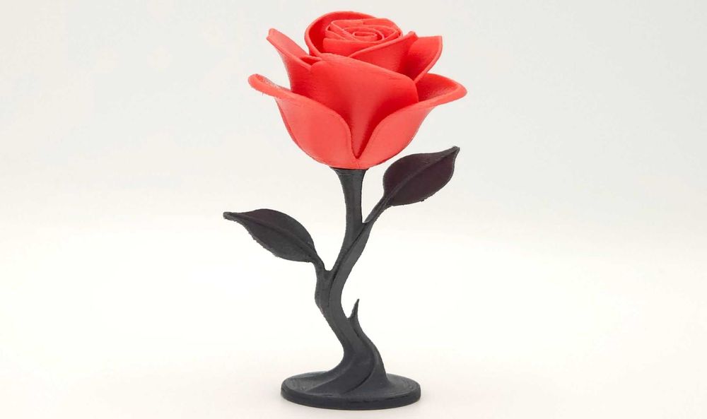 Filament 3D PLA 1kg 1.75mm Błyszczący Czerowny (Silk) do AMS lite