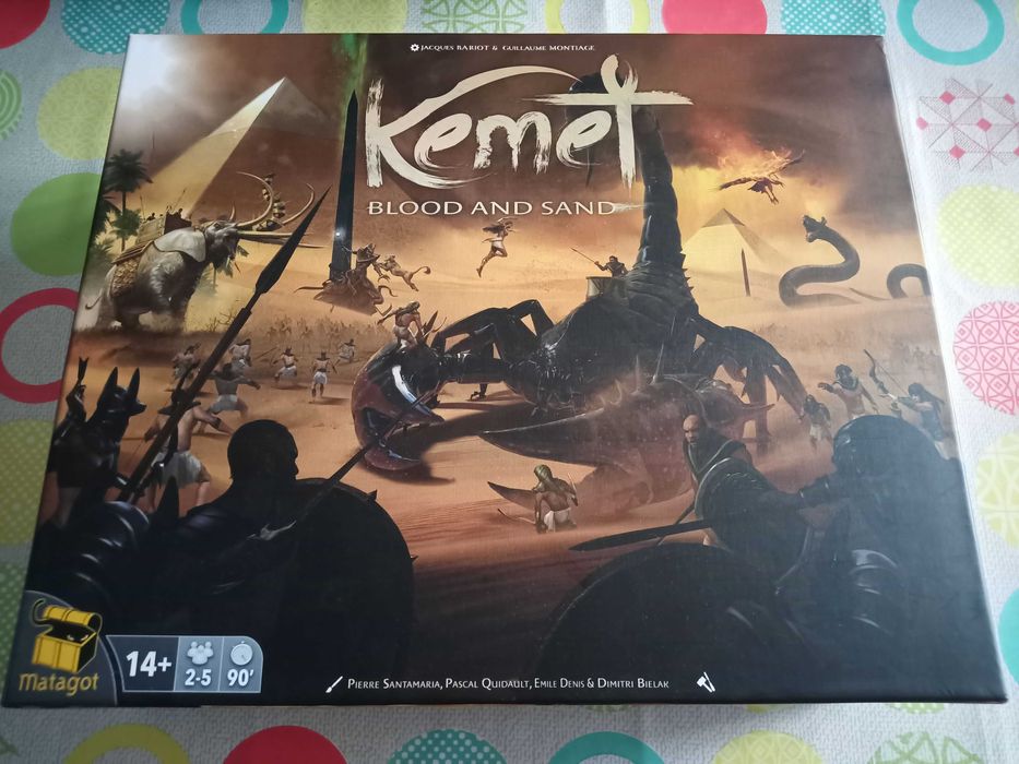Jogo de Tabuleiro Kemet: Blood and Sand
