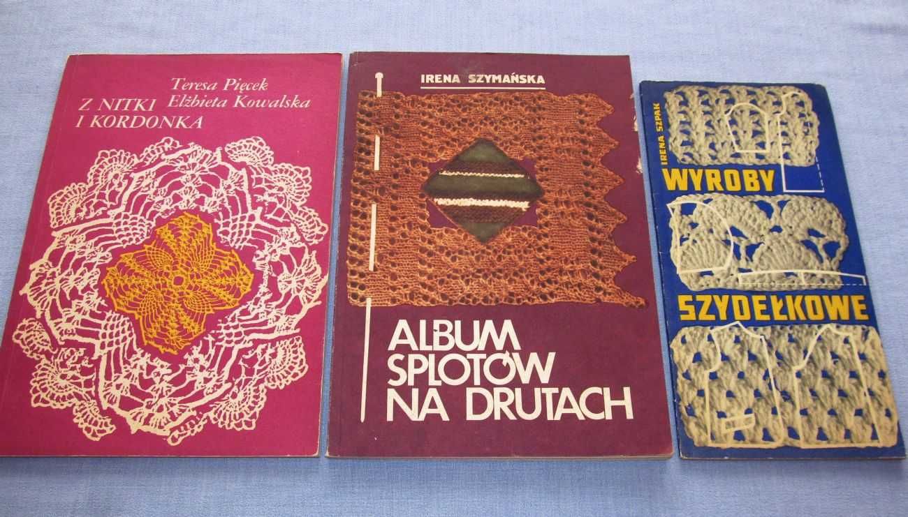 Z nitki i koronka, Album splotów na drutach, Wyroby szydełkowe