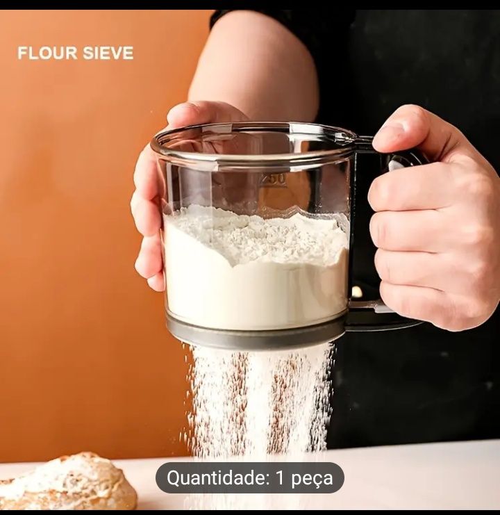 Copo peneira semi automática novo