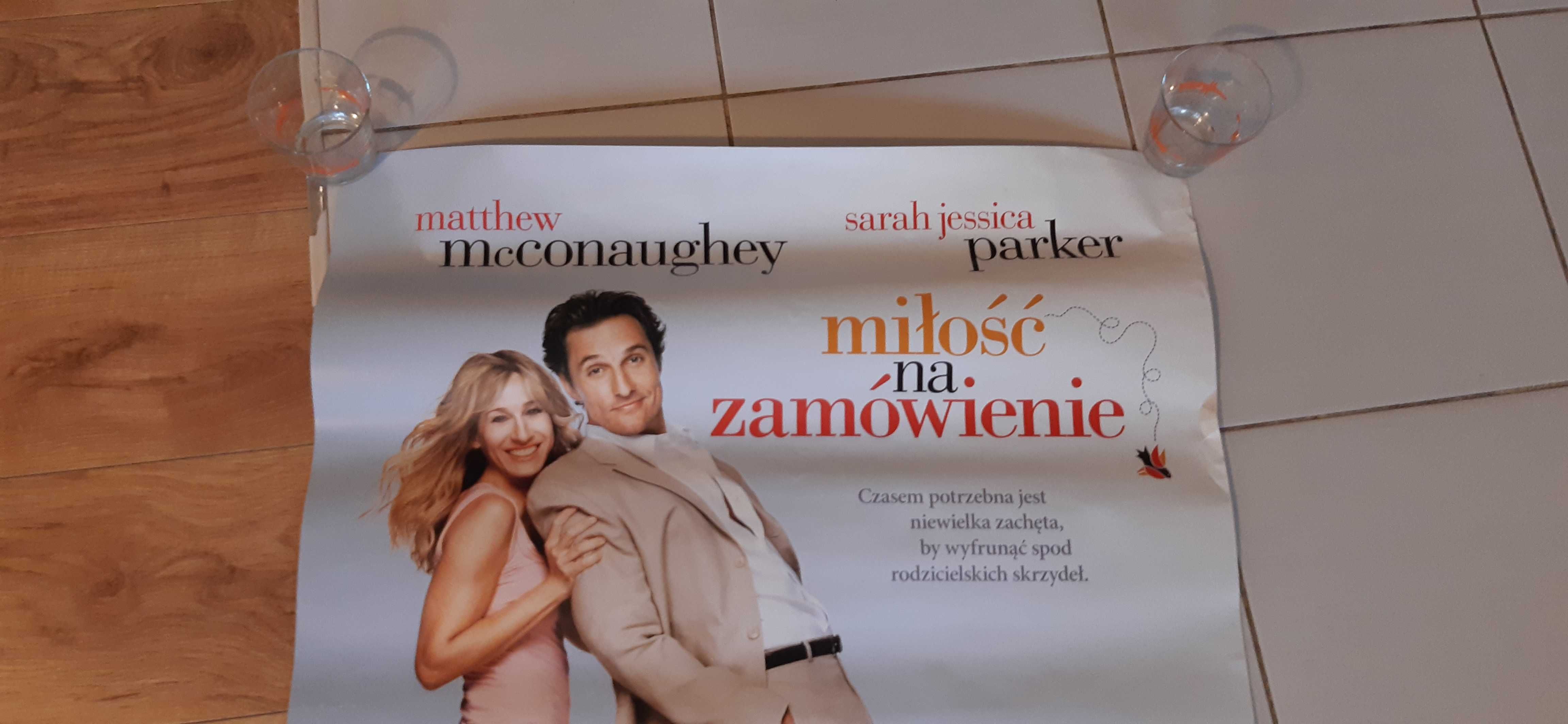 stary plakat filmowy miłość na zamówienie dla kolekcjonerów