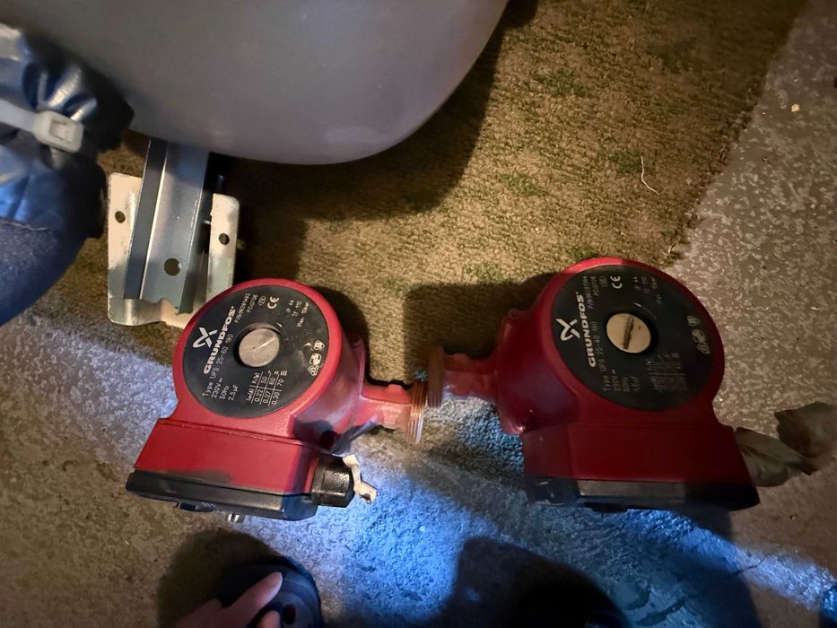 Zbiornik CWU + grzałka + zbiornik wyrównawczy + pompy obiegowe