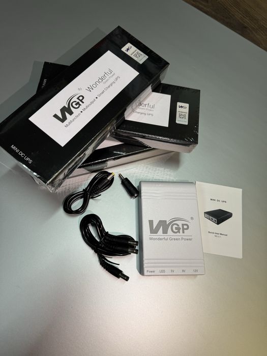 Павербанк для роутера УПС WGP Mini DC 10400mAh 5/9-12 V