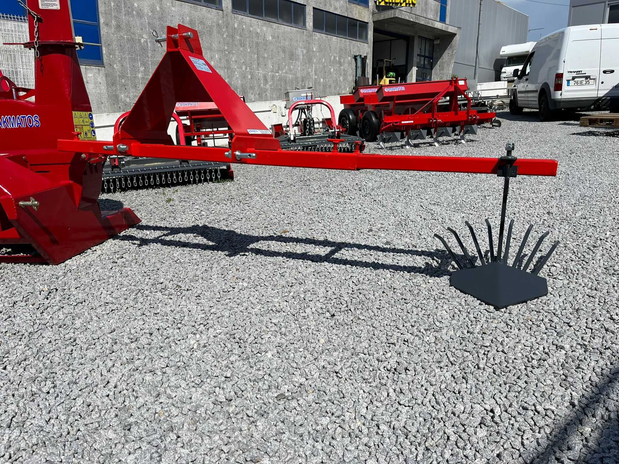 Arrancador de batatas reforçado extensível p/trator NOVO