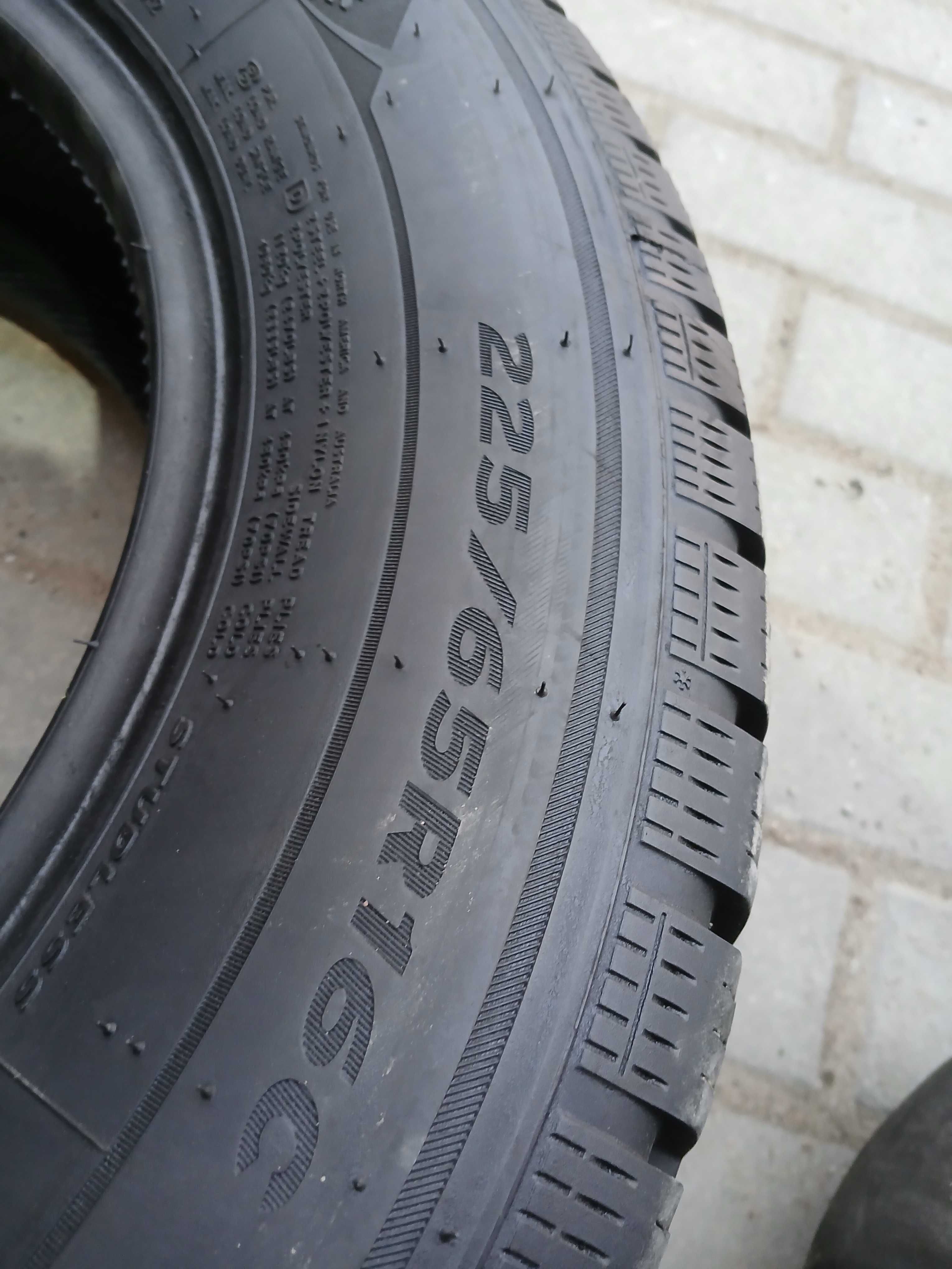 2x używane opony zimowe 225/65 R16C Laufenn 2023r  Montaż GWARANCJA