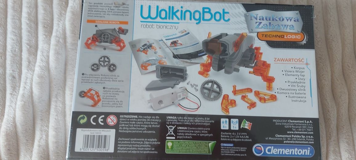 Robot bioniczny WalkingBot nowy zafoliowany dla dzieci